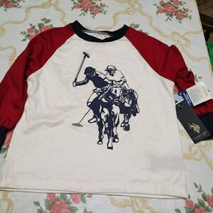 New U.S. Polo Assn Pajama Set Size Boy's 4/5